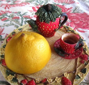 tea party with lemon winner